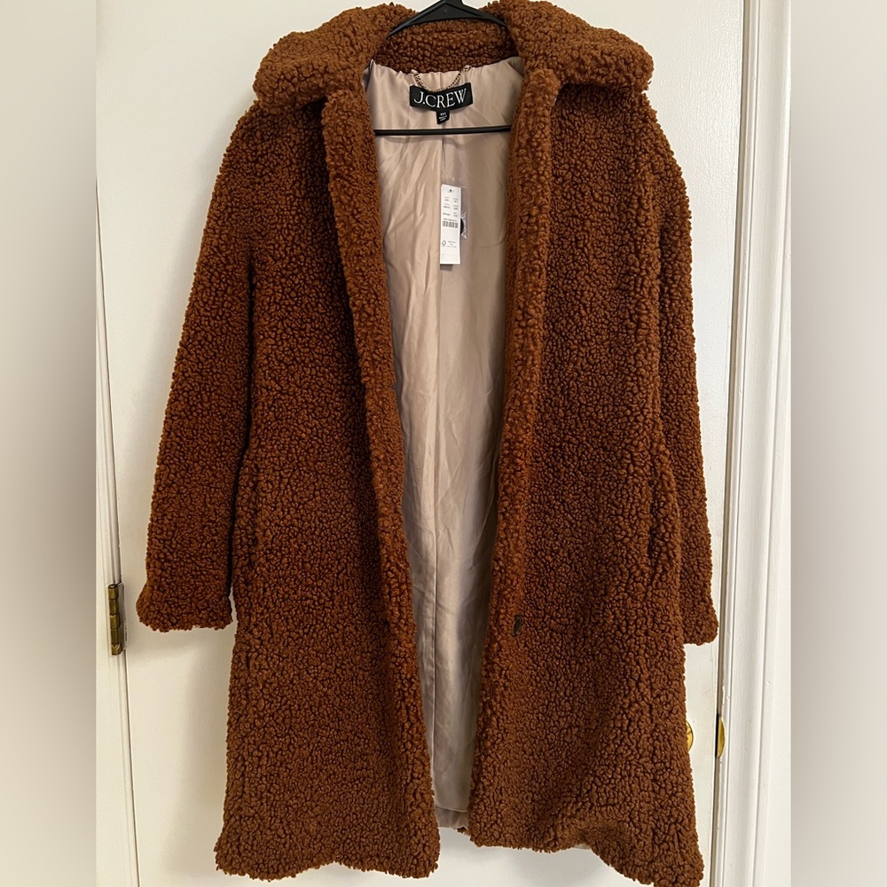 JCREW Teddy Sherpa Coat